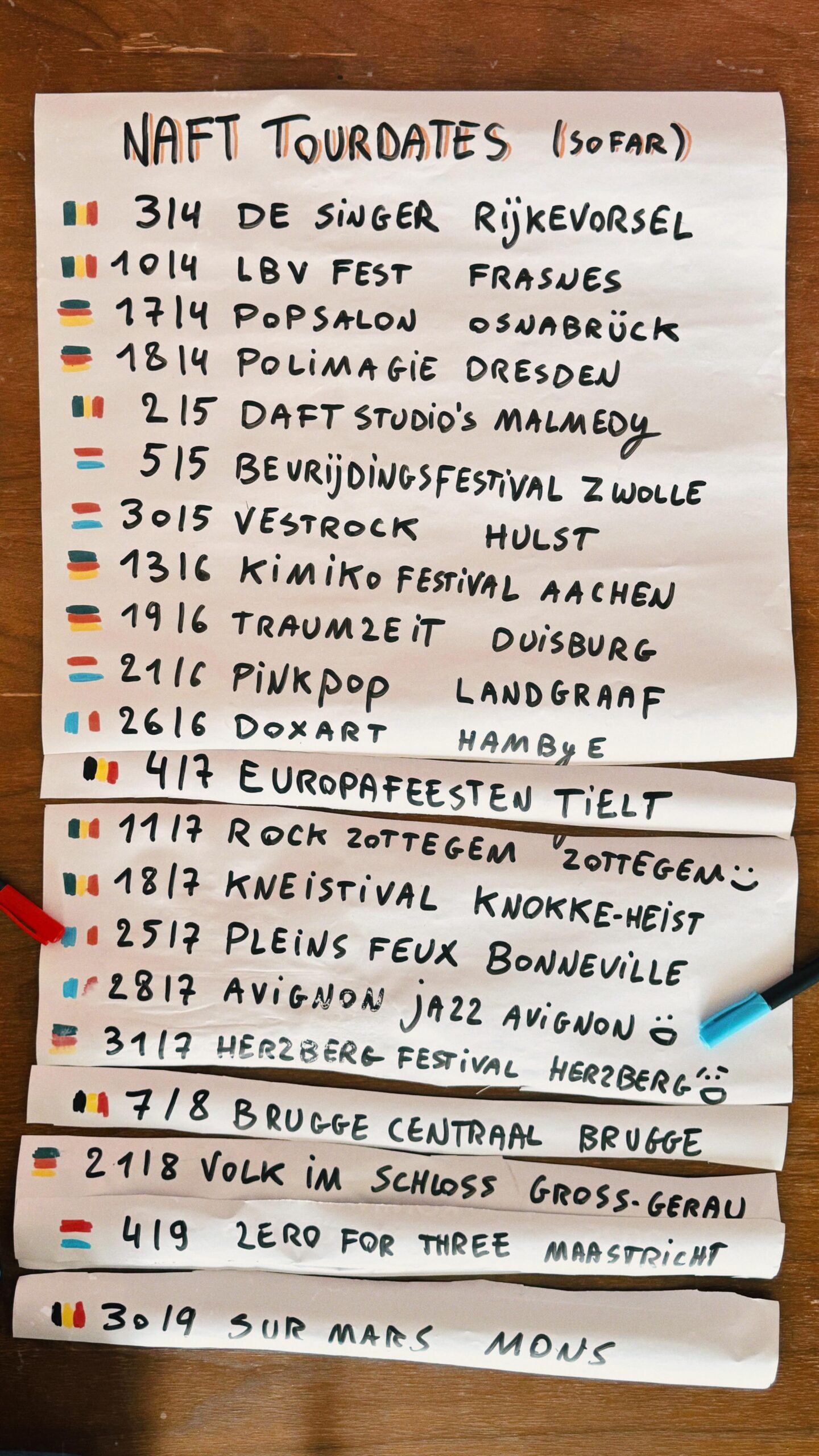 TOUR UPDATE (yep, had to chop it up 🧑🏻‍🎨)

summer lineup still not final, more to be announced!
.
.
.
#livetechno #tourdates